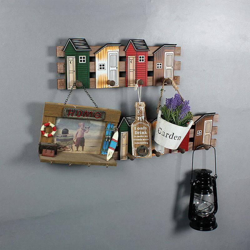 Vintage Retro House Coat Hanger