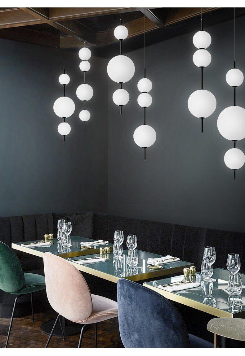 Modern LED Gourd Hanging Pendant Lights