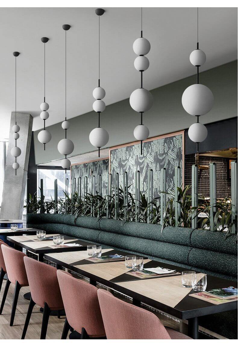 Modern LED Gourd Hanging Pendant Lights