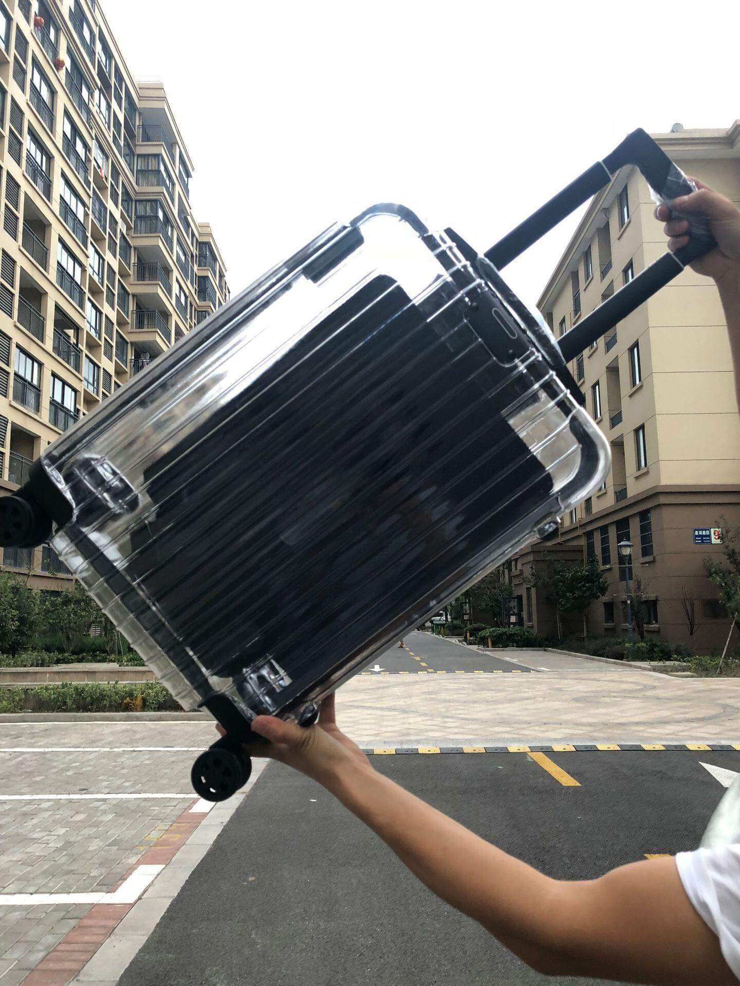 Transparent Traveler Luggage