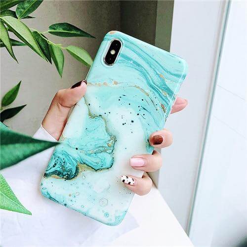 Marble Pattern iPhone Cases