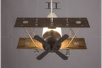 Vintage Airplane Creative Pendant Lamp