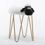 Nordic Style Iron Sheep Stool