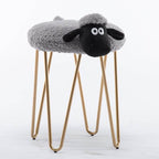 Nordic Style Iron Sheep Stool