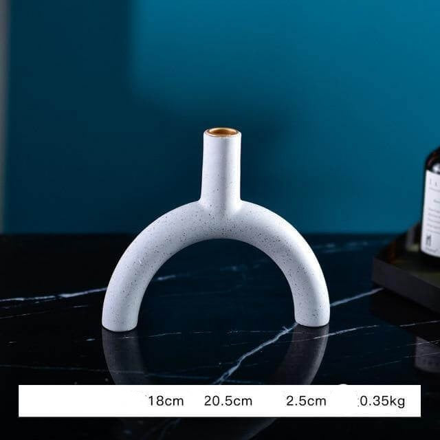 Colorful Abstract Candle Holder