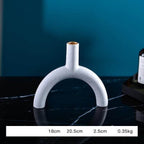 Colorful Abstract Candle Holder