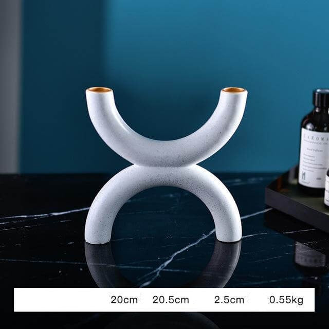 Colorful Abstract Candle Holder