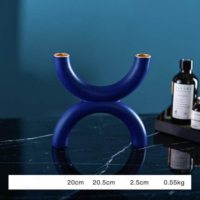 Colorful Abstract Candle Holder