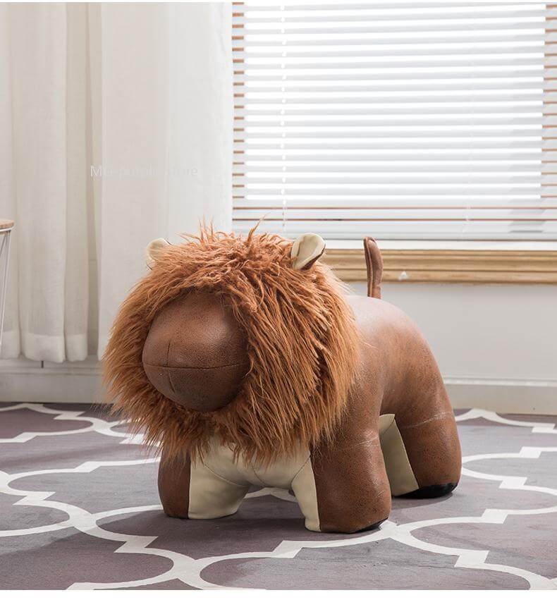 Creative Lion Deer Stool