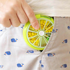 2pcs Weekly Rotating Pill Box Organizer