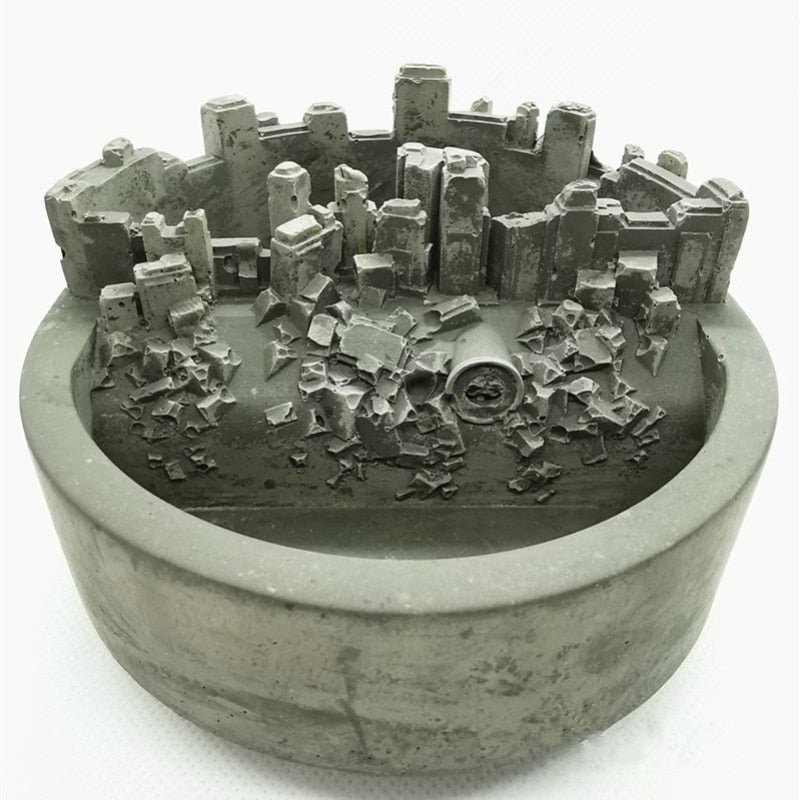 3D Silicone DIY Flower Pot Mold