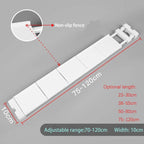 No-Drill Adjustable Kitchen Cabinet Organizer Rack