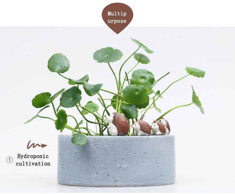 Creative Cozy Minimal Animal Life Flower Pot