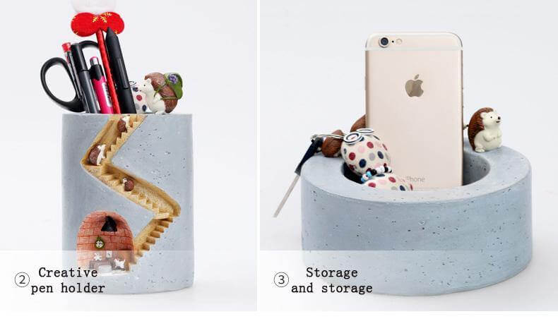 Creative Cozy Minimal Animal Life Flower Pot