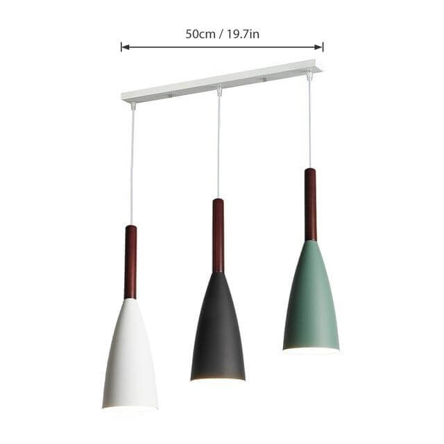 Modern Elegant Nordic Style Colorful Pendant Hanging Light
