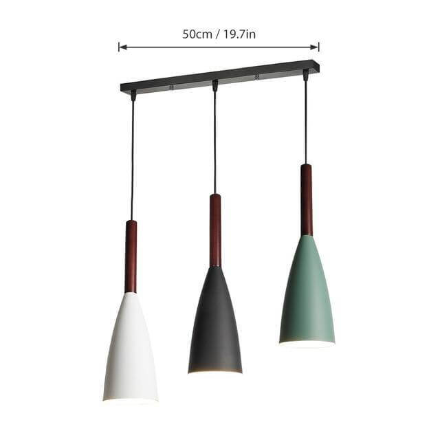 Modern Elegant Nordic Style Colorful Pendant Hanging Light