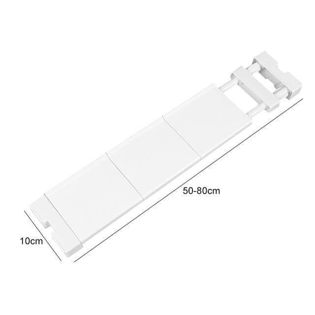 No-Drill Adjustable Kitchen Cabinet Organizer Rack