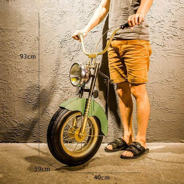 Industry Wall Hanging Motorcycle Decor