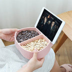 Creative Candy Nut Box with Phone Holder