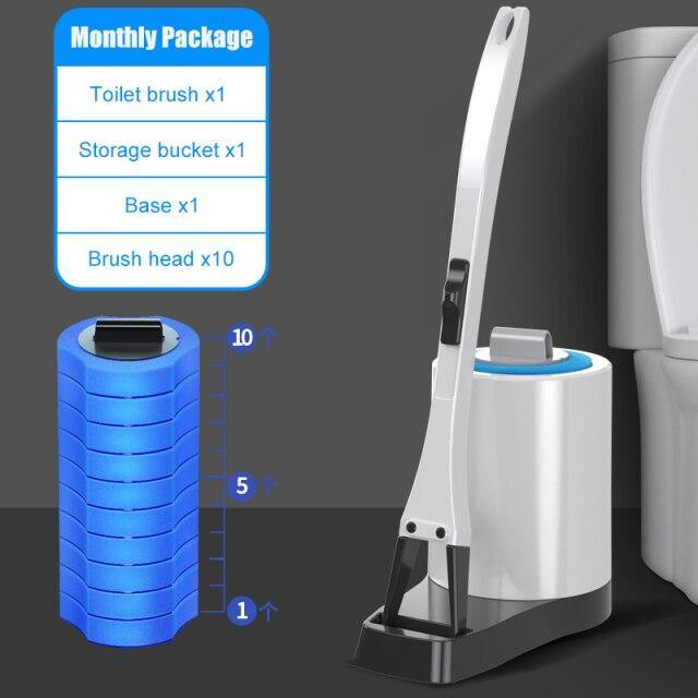 Disposable Household Bathroom Cleaner Brush