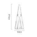 Creative Pyramid Glass Wine Decanter