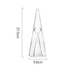 Creative Pyramid Glass Wine Decanter