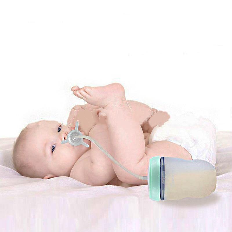Hand Free Extendable Baby Feeding Bottle