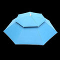 Outdoor Double Layer Fishing Umbrella Hat