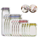 Reusable Zip Jar Bags