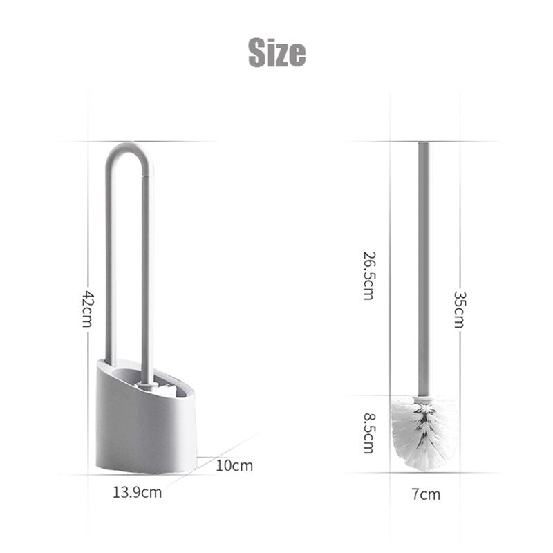 Bathroom Magnetic Cleaning Brush