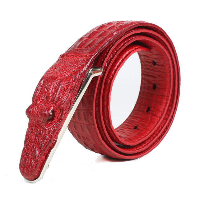 Luxo Crocodile Belt