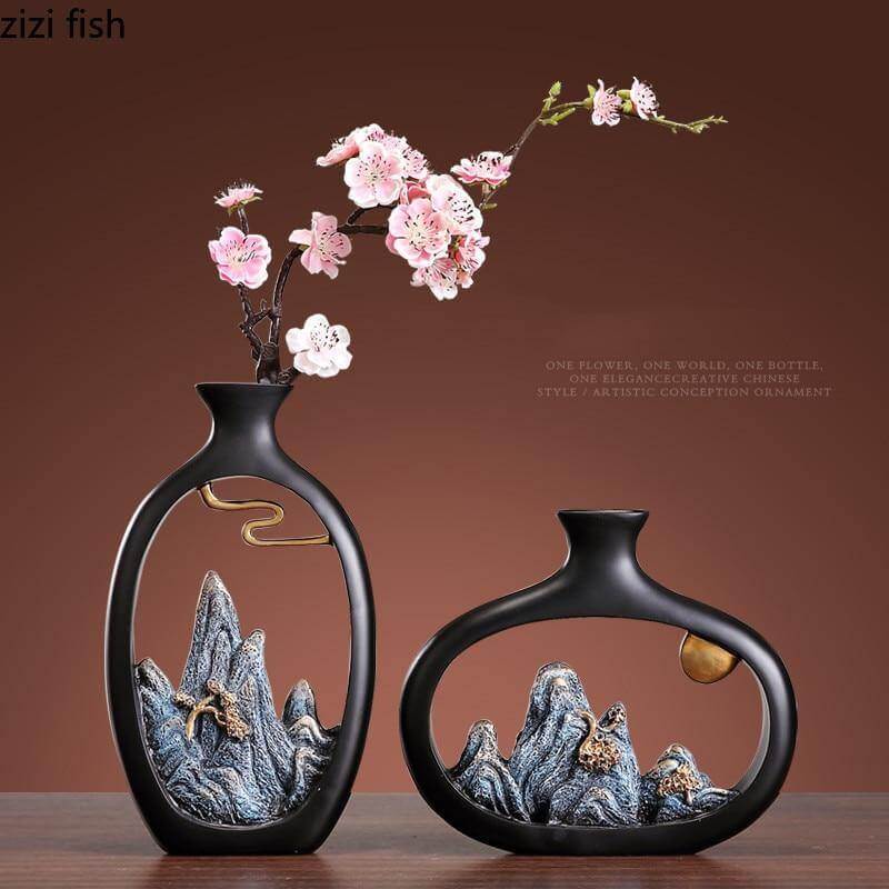 Decorative Chinese Zen Feng Shui Small Vase