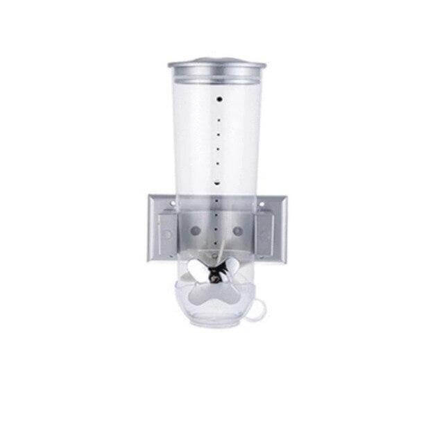 Wall-Mounted Transparent Cereal Dispenser