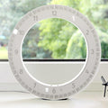 Modern Digital Photoreceptive LED Wall Clock
