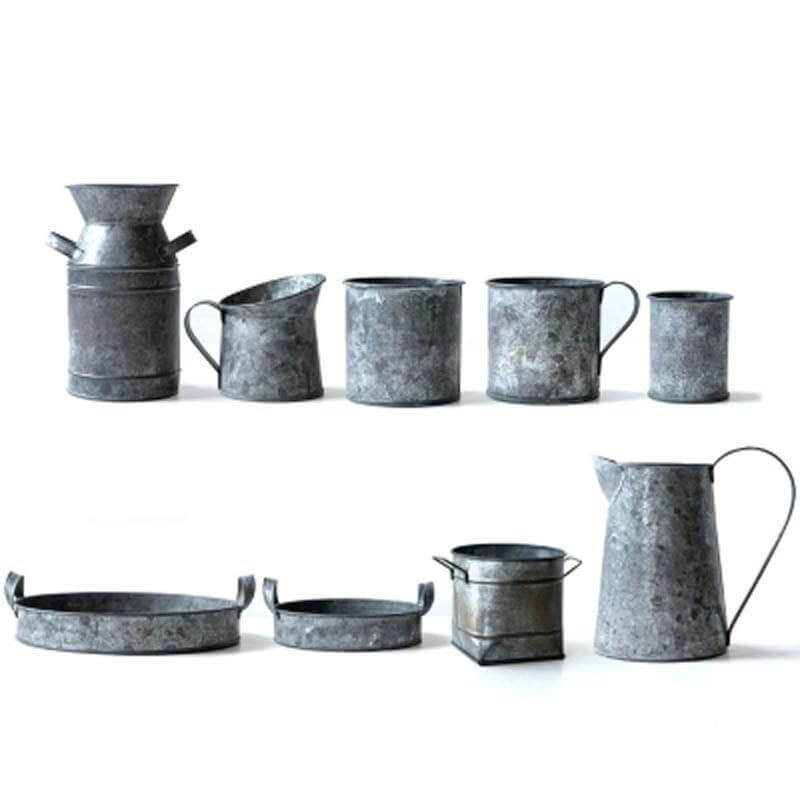 Rustic Wrought Iron Serving Set