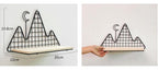 Nordic Style Metal Wall Shelf
