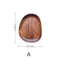 Irregular Natural Wood Plates