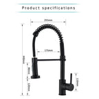 360 Degree Rotation Stream Sprayer Kitchen Faucet