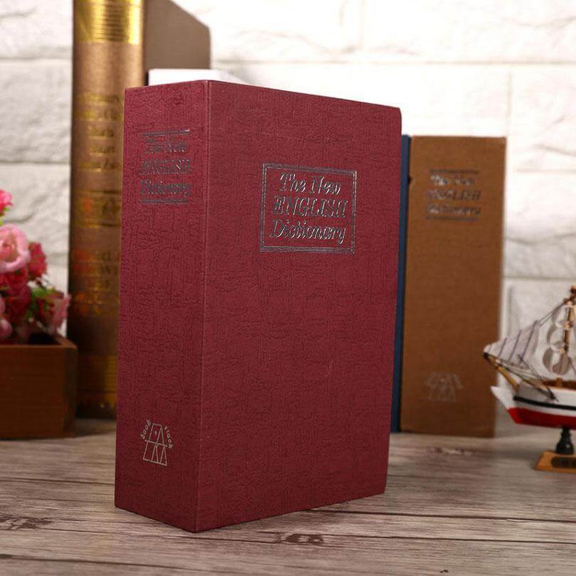 Secret Book Hidden Safe Box