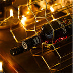 Nordic Style Geometric Wine Rack
