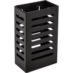 Mat Black No Drill Metal Kitchen Storage