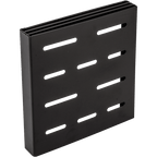 Mat Black No Drill Metal Kitchen Storage