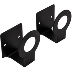 Mat Black No Drill Metal Kitchen Storage