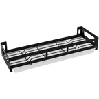 Mat Black No Drill Metal Kitchen Storage