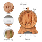 Smart Wine Barrel Aroma Diffuser  with Bluetooth Speaker
