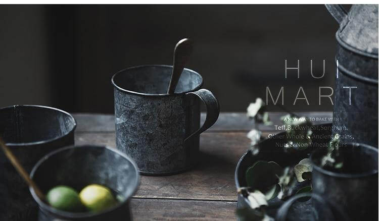 Rustic Wrought Iron Serving Set