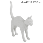 Nordic Resin Cat Table Lamps