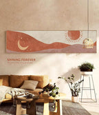Nordic Minimal Wall Art Canvas Painting