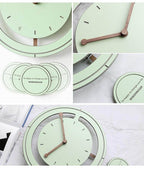 Silent 3D Pendulum Wall Clock