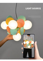 Nordic Multicolor Art Tree Led Pendant Lights